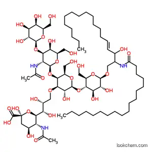 Molecular Structure of 37758-47-7 (GANGLIOSIDE GM1, AMMONIUM SALT, BOVINE)